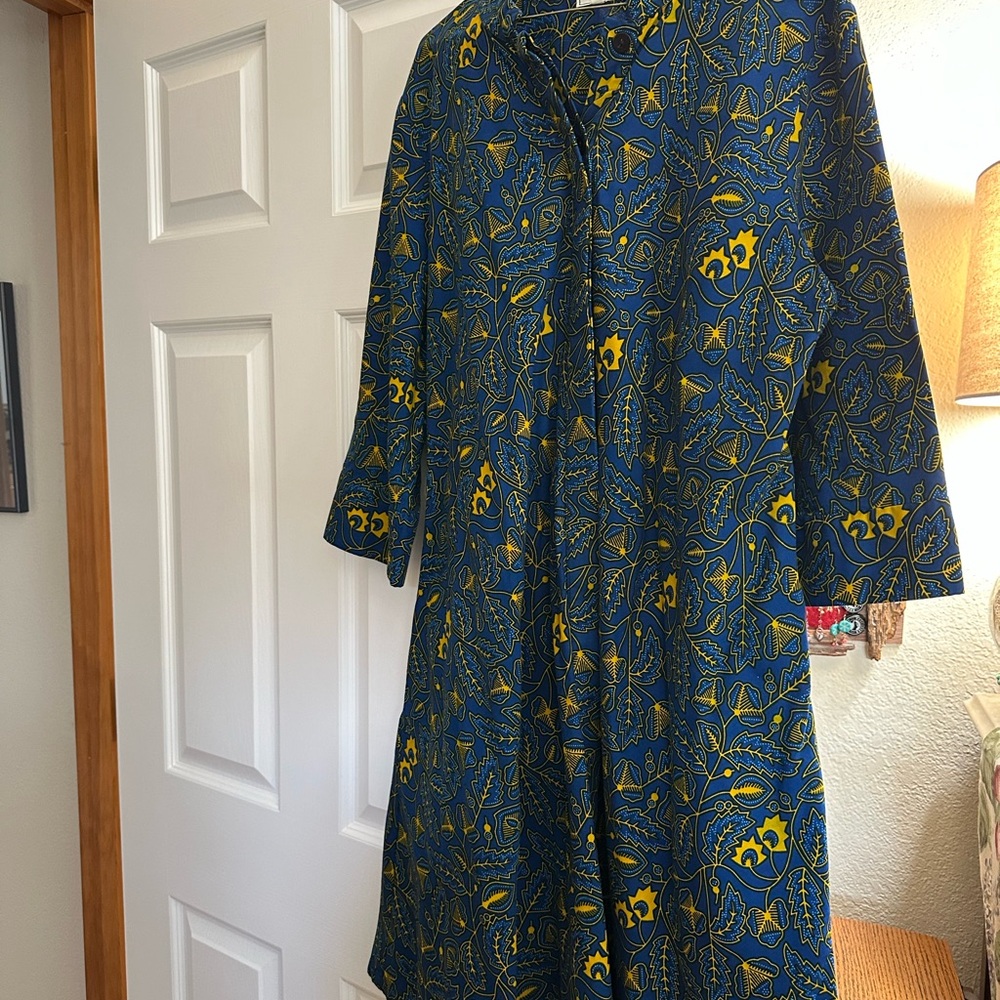 Zuri Kenya pocketed dress #frondregards